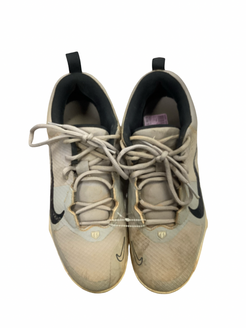 Vist Large View of Product Image Which is Used Nike TROUT BB/SB Cleats White Senior 6.5