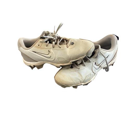 Vist Large View of Product Image Which is Used Nike TROUT BB/SB Cleats Grey Junior 05.5