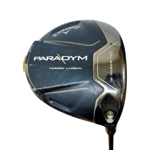 Vist Large View of Product Image Which is Used Callaway PARADYM Men's RH 10.5 Degree Driver Stiff Flex Graphite Shaft