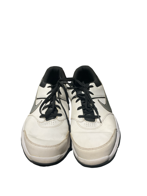 Vist Large View of Product Image Which is Used Nike Mens Golf Shoes White Senior 13