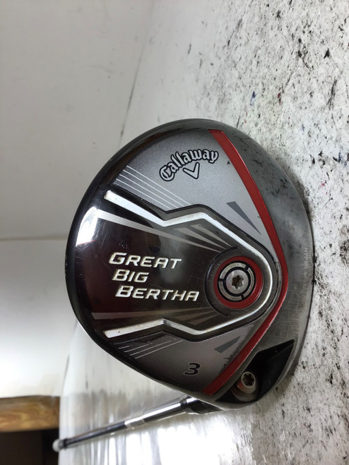 Vist Large View of Product Image Which is Used Callaway GREAT BIG BERTHA Mens Fairway Wood RH 3 Wood