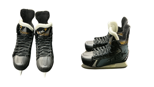 Vist Large View of Product Image Which is Used Powertek TEK V3.0 Intermediate Hockey Skate Intermediate 6.0