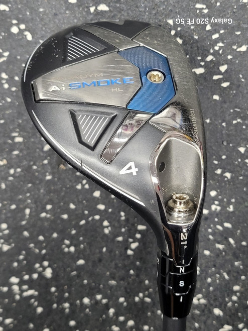 Vist Large View of Product Image Which is Used Callaway PARADYM AI SMOKE HL Mens Hybrid Club RH 4 Hybrid