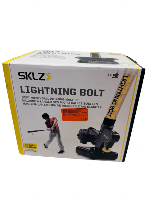 Vist Large View of Product Image Which is New SKLZ LIGHTNING BOLT Pitching Machine