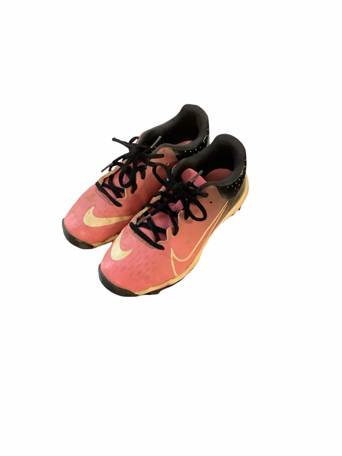 Vist Large View of Product Image Which is Used Nike DIAMOND BB/SB Cleats Pink Junior 03.5