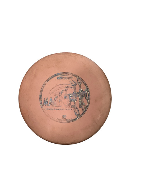 Vist Large View of Product Image Which is Used Discraft MAGNET Disc Golf Putter Coral