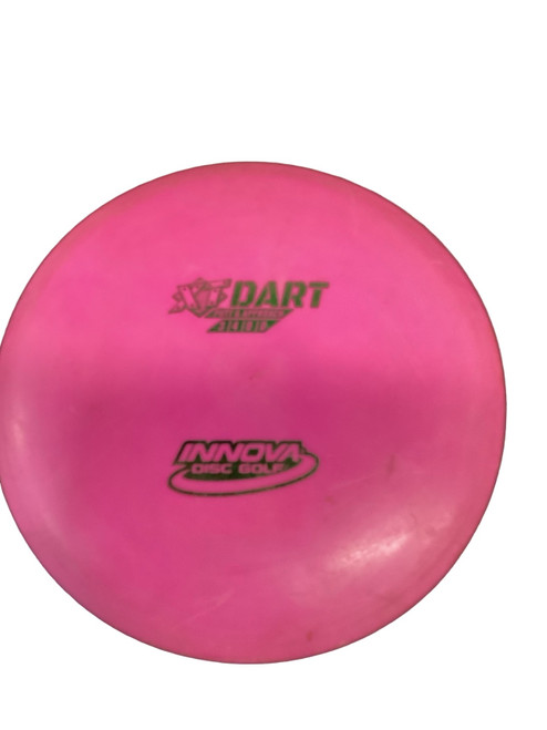 Vist Large View of Product Image Which is Used Innova XT DART Disc Golf Putter Pink 172g