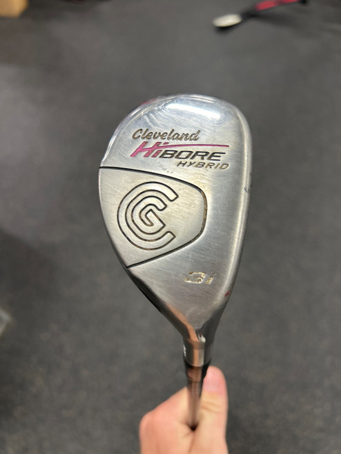 Vist Large View of Product Image Which is Used Cleveland HI BORE Womens Hybrid Club RH 3 Hybrid