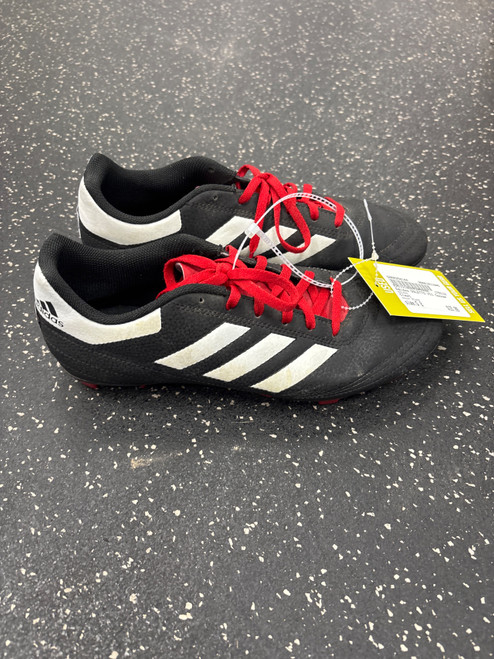 Vist Large View of Product Image Which is Used Adidas Goletto VII Soccer Cleats Black Senior 8