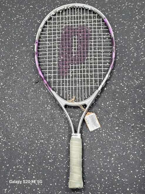 Vist Large View of Product Image Which is Used Head ATTACK 23 Junior Tennis Racquet Grey 23"