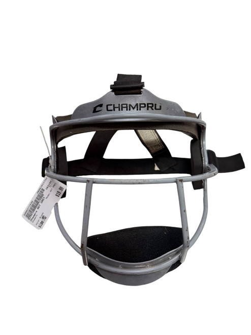 Vist Large View of Product Image Which is Used Champro ADT GREY BB/SB Fielders Mask Black MD