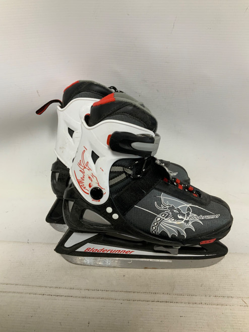 Vist Large View of Product Image Which is Used Bladerunner PHASER ADJ 1-4 Boys Softboot Skate Black Adjustable