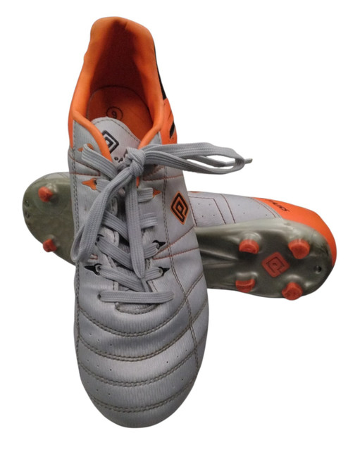Vist Large View of Product Image Which is Used Dream Pairs Soccer Cleats Orange Senior 9