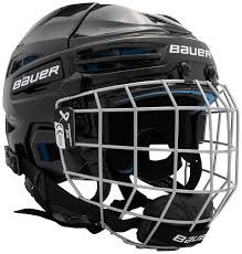 Vist Large View of Product Image Which is New BAUER PRODIGY 2.0 HELMET COMBO-BLK