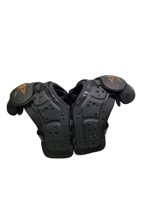 Vist Large View of Product Image Which is Used Pro-Tec GEAR X3 FB Shoulder Pads Black LG