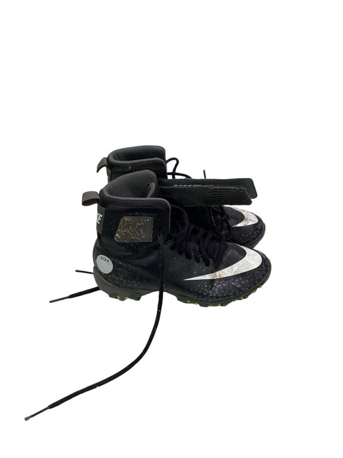 Vist Large View of Product Image Which is Used Nike FASTFLEX BB/SB Cleats Black Junior 02.5
