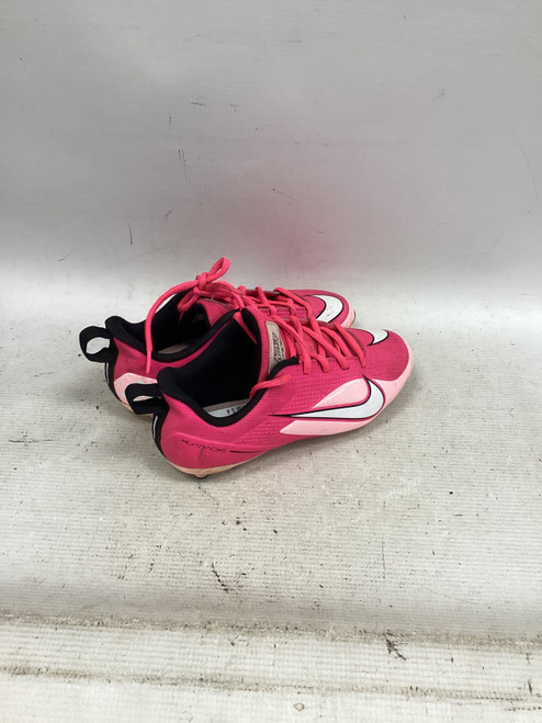 Vist Large View of Product Image Which is Used Nike HURACHE LAX Cleats Womens Pink Senior 4