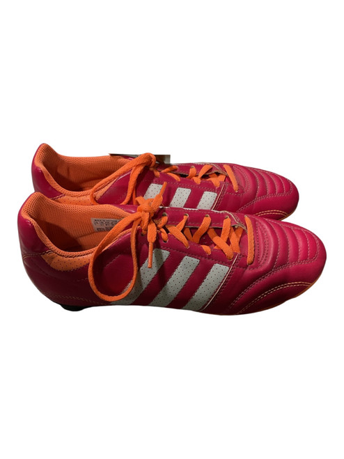 Vist Large View of Product Image Which is Used Adidas Soccer Cleats Pink Senior 7