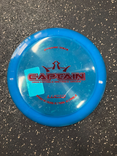 Vist Large View of Product Image Which is Used Dynamic Discs LUCID CAPTAIN Disc Golf Driver Royal Blue