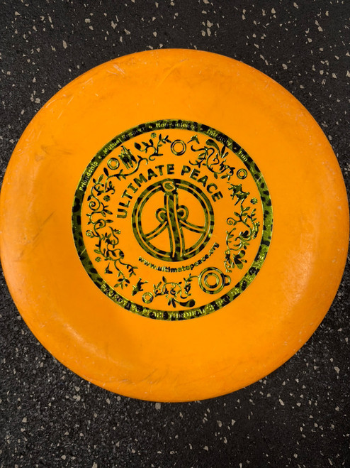 Vist Large View of Product Image Which is Used Discraft MAGNET ULTIMATE PEACE Disc Golf Putter Orange