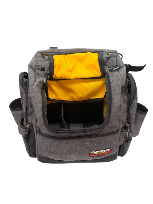 Vist Large View of Product Image Which is Used Innova Disc Golf Bag Grey