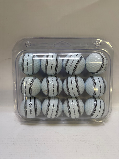 Vist Large View of Product Image Which is Used Taylormade TP5 MIX ALIGNMENT 12 Pack - Golf Balls