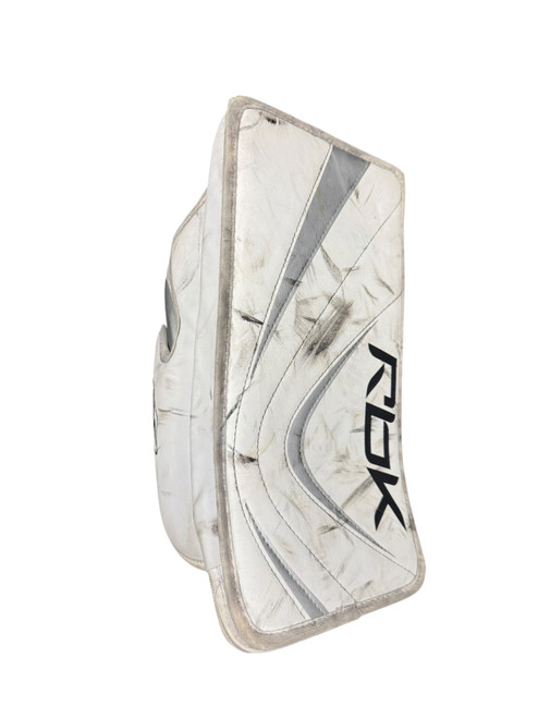 Vist Large View of Product Image Which is Used Reebok 6K Junior Goalie Catcher White