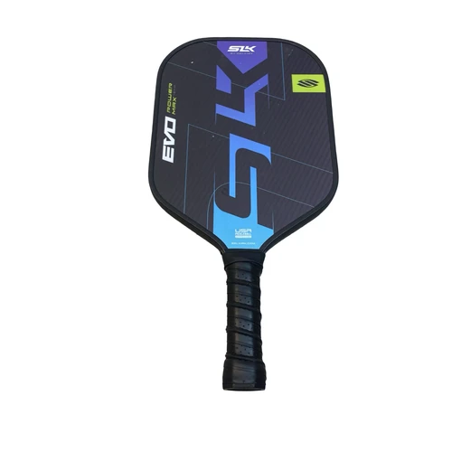 Vist Large View of Product Image Which is Used Selkirk EVO POWER MAX Pickleball Racquet Black