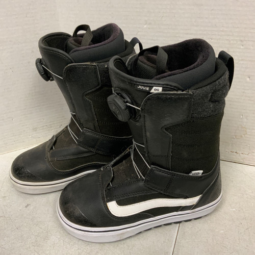 Vist Large View of Product Image Which is Used Vans JUVIE OG Boys Snowboard Boots Black Junior 05