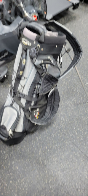 Vist Large View of Product Image Which is Used ORBIT STAND BAG 7 WAY Mens Stand Bag None