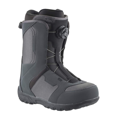 Vist Large View of Product Image Which is New Head Legacy Boa Snowboard Boots Charcoal- Men's Size 7