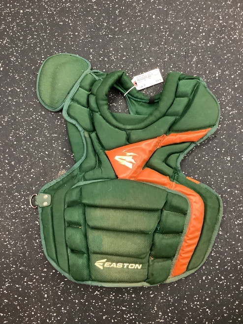 Vist Large View of Product Image Which is Used Easton CHEST PAD Catchers Chest Protector Green Junior