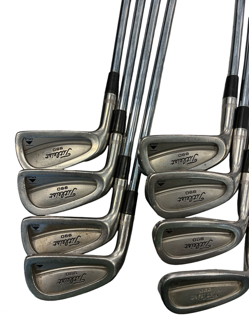 Vist Large View of Product Image Which is Used Titleist DCI 990 Mens Iron Set LH 3I-PW