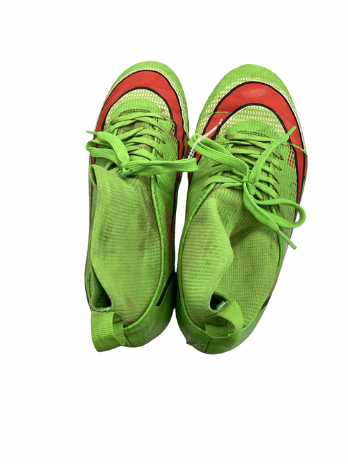 Vist Large View of Product Image Which is Used Nike AIR MERCURIAL Soccer Cleats Green Senior 7