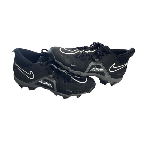 Vist Large View of Product Image Which is Used Nike ALPHA Adult FB Cleats Black Senior 9.5