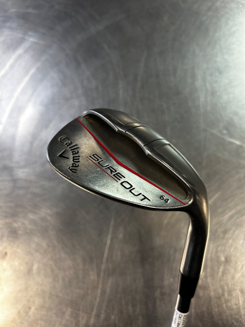Vist Large View of Product Image Which is Used Callaway SURE OUT Golf Wedge Mens RH 64 Degree