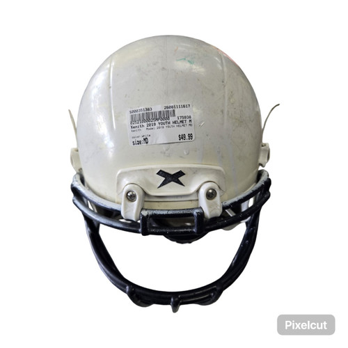 Vist Large View of Product Image Which is Used Xenith 2019 YOUTH HELMET MD FB Helmet White MD