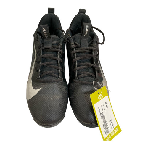 Vist Large View of Product Image Which is Used Nike ALPHA Adult FB Cleats Black Senior 8