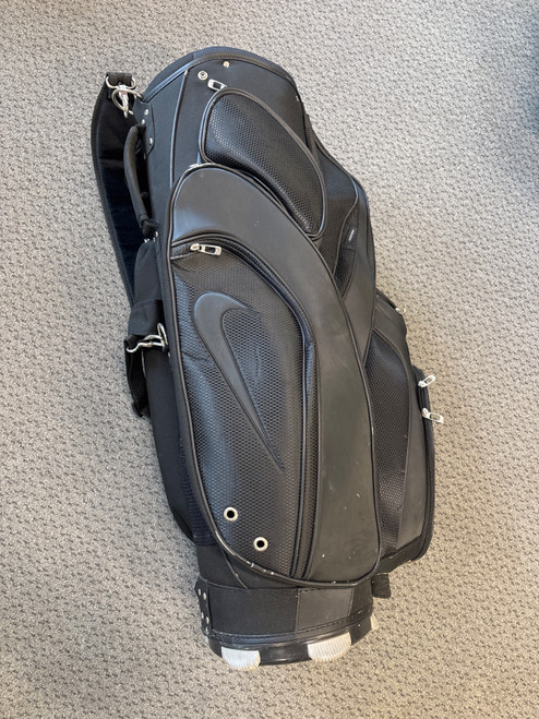 Vist Large View of Product Image Which is Used Nike CART BAG Mens Cart Bag Black
