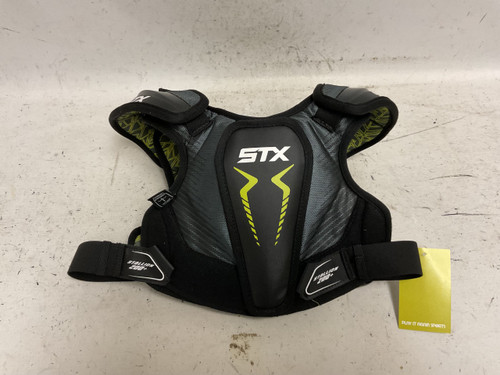 Vist Large View of Product Image Which is Used STX STALLION 200+ Lacrosse Shoulder Pads Black SM