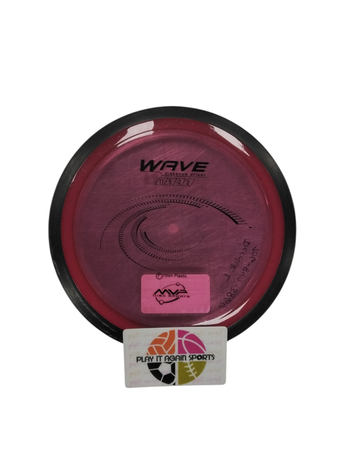 Vist Large View of Product Image Which is Used MVP WAVE Disc Golf Driver Pink