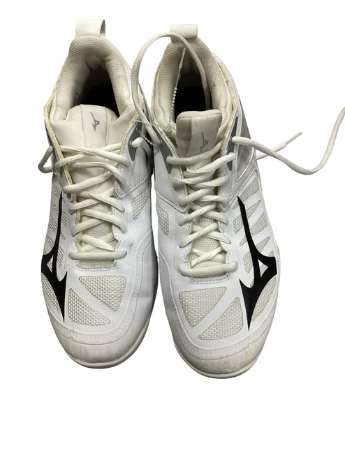 Vist Large View of Product Image Which is Used Mizuno VB Shoes Adult White Senior 7