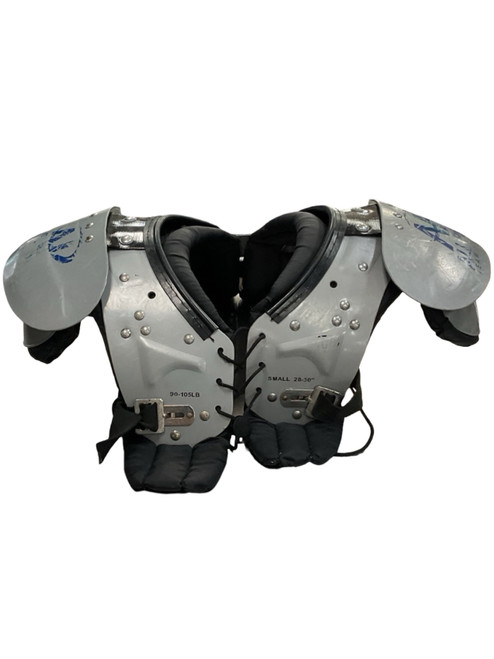 Vist Large View of Product Image Which is Used ALL PRO FB Shoulder Pads Grey SM