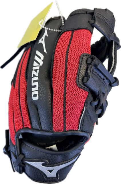 Vist Large View of Product Image Which is Used Mizuno POWER CLOSE Baseball Glove RH Throw Black 10"