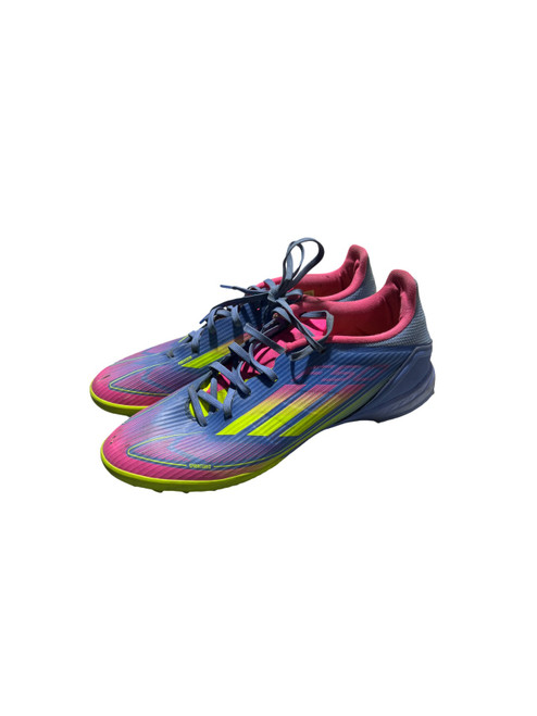 Vist Large View of Product Image Which is Used Adidas Soccer Turf Shoes Royal Blue Senior 10