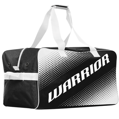 Vist Large View of Product Image Which is Warrior A40 Hockey Carry Bag, Black/White