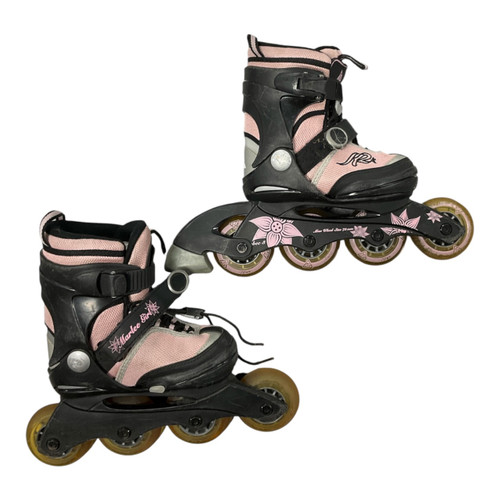Vist Large View of Product Image Which is Used K2 MARLEE GIRL ADJ 11-2 Child Rec Fitness Skates Pink Adjustable