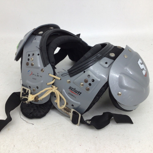 Vist Large View of Product Image Which is Used Schutt Y FLEX XXS YTH SHOULDER PADS FB Shoulder Pads Grey XXS