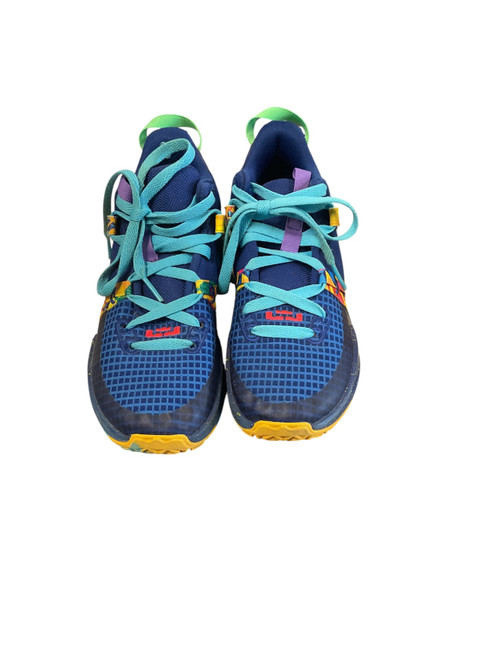 Vist Large View of Product Image Which is Used Nike Basketball Shoes M Royal Blue Junior 04