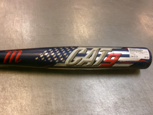 Vist Large View of Product Image Which is Used Marucci CAT 9 CONNECT BB/SB High School -3 Bat 33"